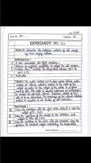 To determine the moisture contents of soil sample by Oven drying method.#explore #civilengineering