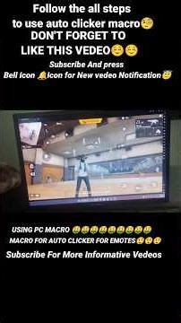 NEW PC MACRO😲| FREE FIRE AUTO CLICKER MACRO |#ffmax #freefire #pcmacro #pcsetup #ffautoclicker