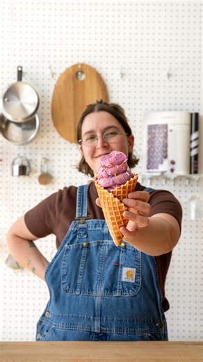 Homemade on Instagram: "This is how to turn the KitchenAid® Food Grinder attachment into an ice cream machine🍦 New Zealand ice cream is this summer's obsession… now it’s in your kitchen with just frozen fruit and vanilla ice cream. Would you try this? Want to check out more ways to use the KitchenAid® Food Grinder attachment? Join the KitchenAid® Stand Mixer Cooking Club in partnership with @kitchenaidusa! Link in bio. #CookBetterLiveBetter #KitchenAid #FoodGrinder #NewZealandIceCream #KitchenH
