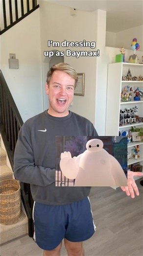 Inflatable Baymax Costume!