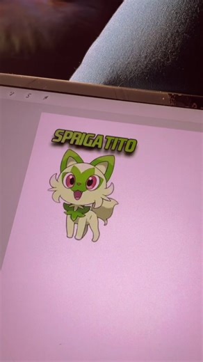 Should I do the other starters? #pokemon #pokemongen9 #starterpokemon #procreate #scarlet #violet