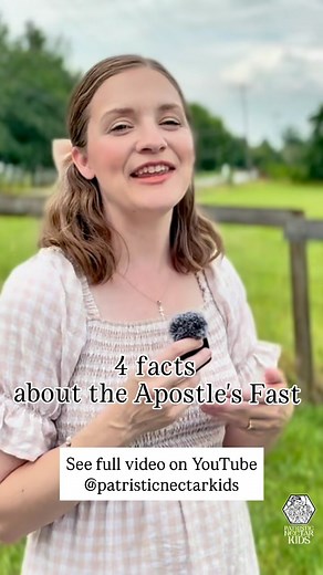 🕊️ What’s the Apostles’ Fast? It’s a beautiful season of prayer and preparation in the Orthodox Church—and it starts soon! In my latest video, I’m sharing: ✨ 4 quick facts about the fast 🎣 A fun family fishing activity to connect with the “fishers of men” theme 💬 A reflection to help kids understand the meaning of this season 🎶 Learn to sing the Apolytikion for Pentecost in Byzantine chant sung by Karis Sullivan 👉 Watch the full video on YouTube — link in bio! #OrthodoxChristian #ApostlesFa