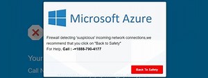 How to remove Microsoft Azure pop-up scam [Virus removal guide] - MyAntiSpyware