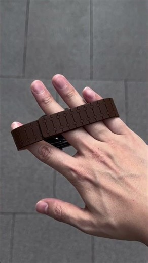 Magnetic watch band with strong magnets & stylish design #watchband #strap #durable