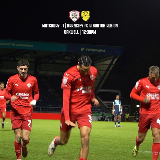 Matchday -1 👊 Tickets: https://www.eticketing.co.uk/barnsleyfc/Events | Barnsley Football Club