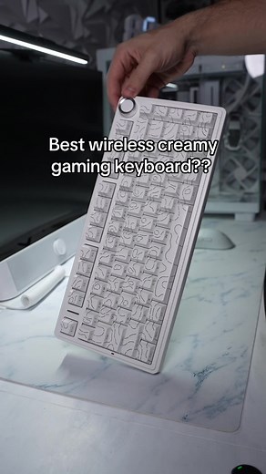 Best Wireless Creamy Gaming Keyboard Review