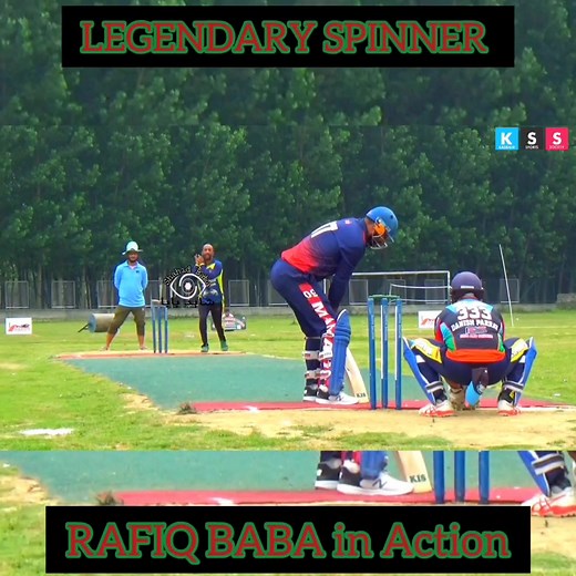 Out or not out ? Rafiq Baba in action ! | Shahid Baba