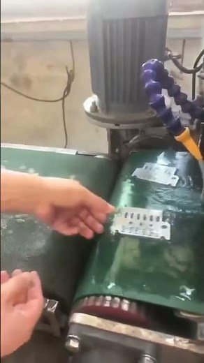 Laser Cut Parts Deburring + Belt Grinding Demo | Metal Surface Finishing Solution