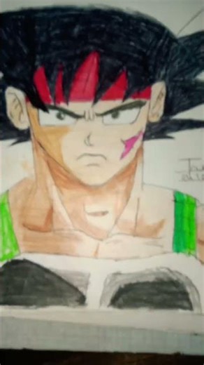 bardock drawing 😈