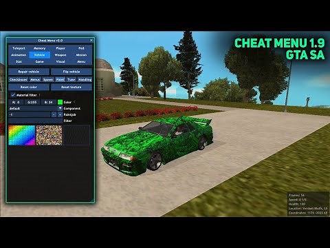 Cheat Menu 1.9 for GTA San Andreas | Cheat Menu 2.0 download | Rage Gaming