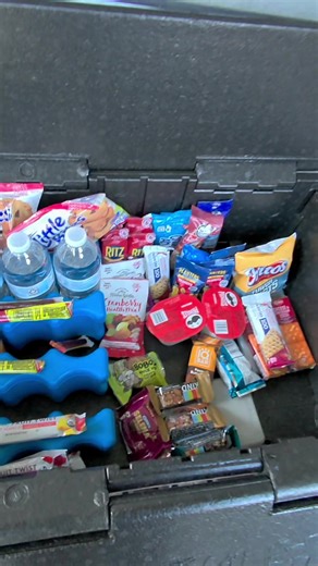 Enjoying Snacks After a Locked Box Delivery