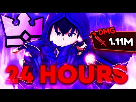 Spending 24+ HOURS Getting *OVERPOWERED* Inside of Anime Crusaders!