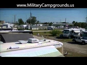 U.S. Military Campgrounds and RV Parks - Video tour of Naval Air Station Key West RV Park, FL - NASKW Campground