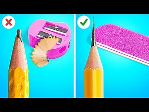 GENIUS SCHOOL TRICKS AND HACKS || Smart DIY School Supplies And Hacks by 123GO! SERIES
