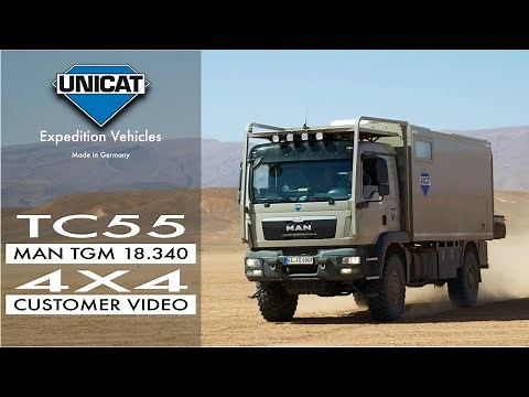 UNICAT Expedition Vehicles - TC55 confort Plus MAN TGM18.340 4X4
