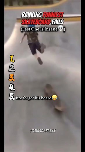💀Ranking Funniest Skateboarding Fails😭🙏🏼