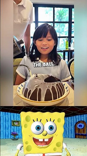 SpongeBob's MASSIVE Chocolate Milk Ball!