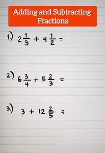 242K views · 10K reactions | Adding and Subtracting Fractions by Teacher Gon #math #basicmathreview #teachergon | Ako si Teacher Gon | Facebook
