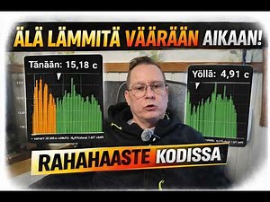 Älä lämmitä väärään aikaan! – Nordpool & lämminvesivaraajan säästö