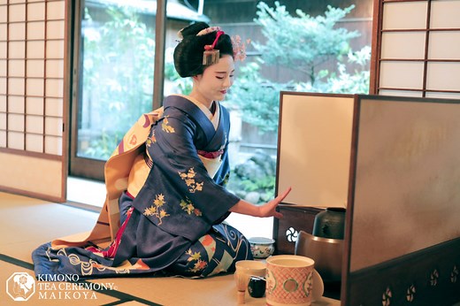 PRIVATE Geisha (Maiko) Tea Ceremony and Performance in Kyoto Gion Kiyomizu (Includes Kimono Wearing)