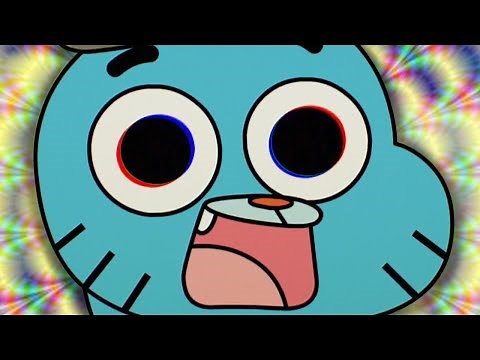 we watched the most LSD TRIP Gumball episodes...