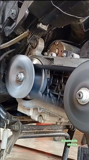 How to work CVT transmission 🛵 #automobile #gearbox #cvt #engineering #scooter #transmissionsystem
