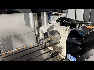 5 axis machining on a hurco with a kitagawa rotary table