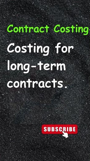 Contract Costing?