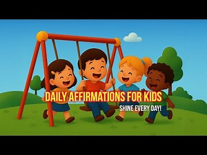 Affirmations for Kids | Boost Confidence & Shine Every Day | Daily Boost for Kids