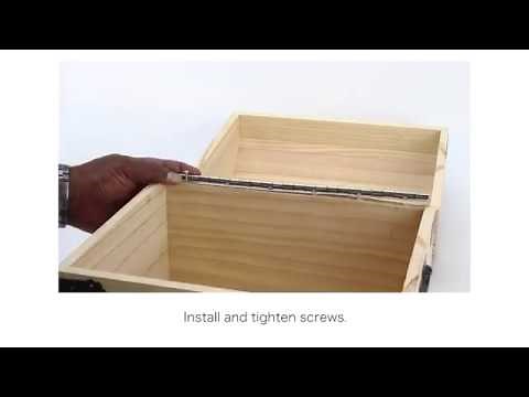 Stainless Steel Piano Hinge Installation Ideas