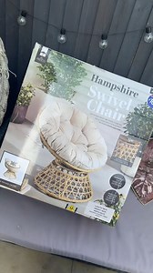 112K views · 205 reactions | This is THE must-have chair of spring/summer this year☀️! Swivel to your heart's content, relax & soak up the sun  - for only £100! Thanks to www.tiktok.com/@emmascarff / IG; www.instagram.com/emmascarff for showing it off so well! Who else would love to have this in their garden?! | B&M Stores | Facebook