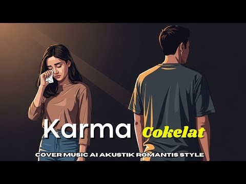Karma - Cokelat | Cover Music AI Akustik Romantis Style #coverlaguai