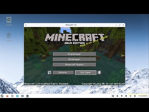 How to install Fabric Mod Loader for Minecraft on Linux (2024 WORKING)