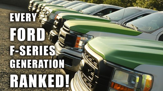 Every Ford F-Series Generation RANKED from 'WORST' to FIRST!