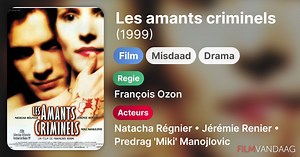 Les amants criminels (1999)