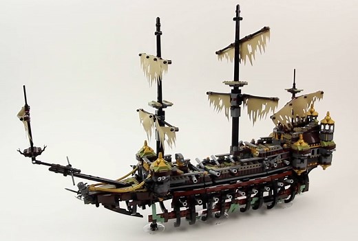 63K views · 2.7K reactions | Speed building the LEGO Pirates of the Caribbean Silent Mary ship with 2,294 pieces!  Brick Builder https://bit.ly/30xfkKr | Beyond the Brick | Facebook