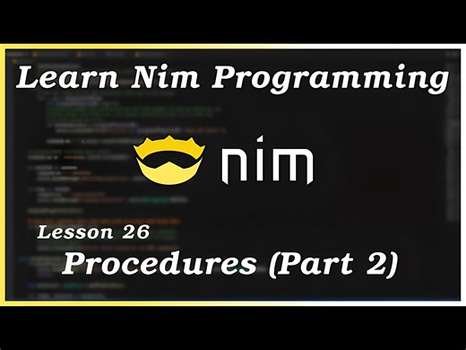 函数[part 2] - Nim语言教程(Part 26)