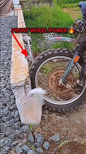 FWD vs concrete 😨‼️AWD 2X2 motorcycle