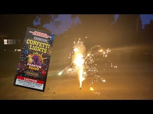 Confetti Lights Fountain Firework by Phantom Fireworks