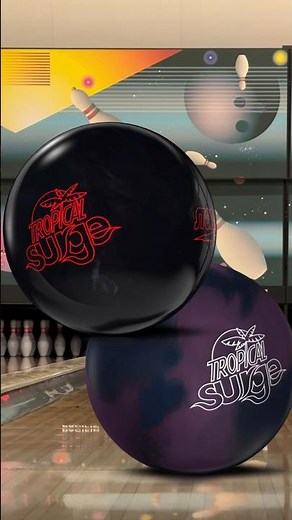 Newest Entry Level Bowling Ball: Storm Tropical Surge #bowling #tajirisballreviews #stormbowling