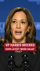 470K views · 6.2K reactions | ICEBERG AHEAD: Vice President Harris serves up another "word salad" while outlining her economic agenda as the Democratic presidential nominee. The reactions pouring in to the viral moment. | Fox News | Facebook
