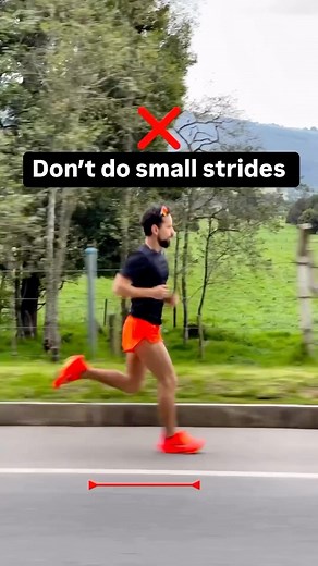 Road Hoppers on Instagram: "Run faster ⬇️ Your speed = (length of your steps) x (number of your steps)‼️ Follow @Roadhoppers for more running tips!! 👉🏻If you want to run faster, you must increase both, both the length and the amount of your steps (stride and cadence - technically said) ✅ Mathematically it has been found that if you improve the length of your steps (stride) your speed can increase between 45% and 89% 😱 ❌ On the other hand, if you improve the number of your steps (cadence), by 