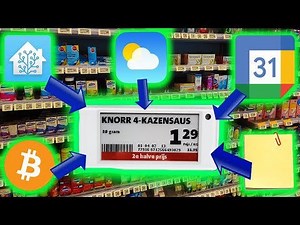 Finally found some practical use for this e-ink pricetags on the supermarkets:)