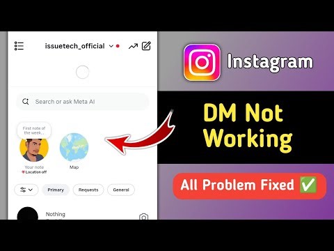 Instagram DM Not Working Problem Today | Instagram DM Messages Not Working Problem | Instagram DM