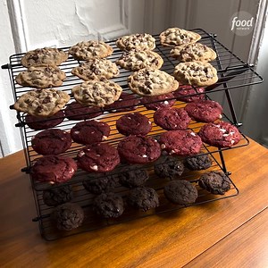 If you're lacking counter space, this three-tier collapsible cooling rack is not just a want, it's a NEED! (P.S you can also use it for food prep, storage and drying produce.) Get it on Amazon: https://foodtv.com/3xqIqMd (We may make 💰 from these links!) | Food Network