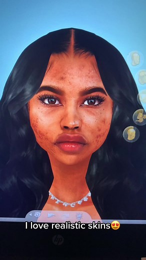 I love realistic skins 😍 #sims4skins #sims4realistic #sims4blacksims #sims4blacksimmer #sims4blackgirls #sims4urbancc #sims4customcontent
