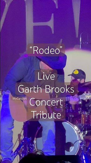 Rodeo Song Garth Brooks Concert Tribute #garth #tributeband #live