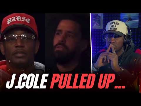J.Cole Pulls up on Camron... "Lawsuits Bro?"