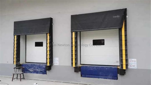 Sponge Inflatable Automatic PVC Loading Dock Shelter Foam Dock Seal