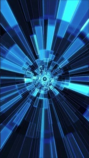 (無料動画素材) スマホ縦用 背景 サイバートンネル / cyber tunnel / background #shorts